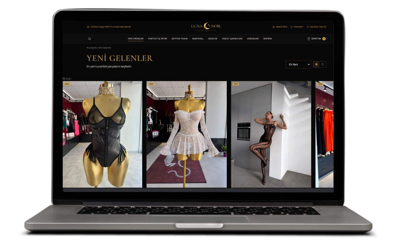 Luna Noil Seo Merkezli E-Ticaret Yazılımı