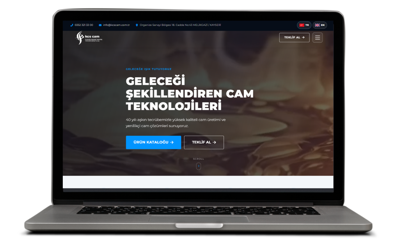 KCS Cam – Corporate Web Design and Development Project